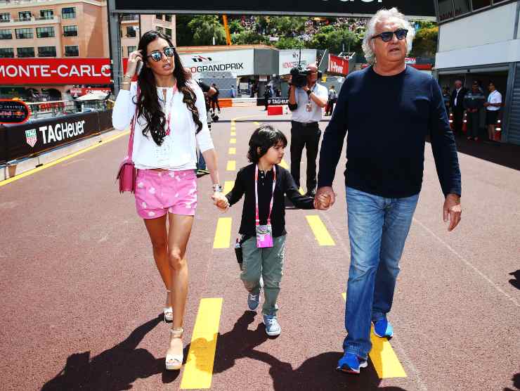 Flavio Briatore ed Elisabetta Gregoraci (Getty Images)