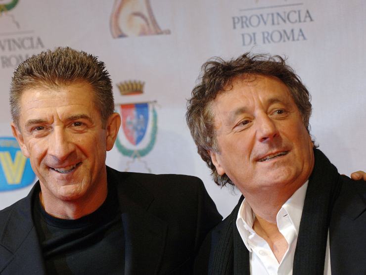 Ezio Greggio e Enzo Iacchetti (Getty Images)