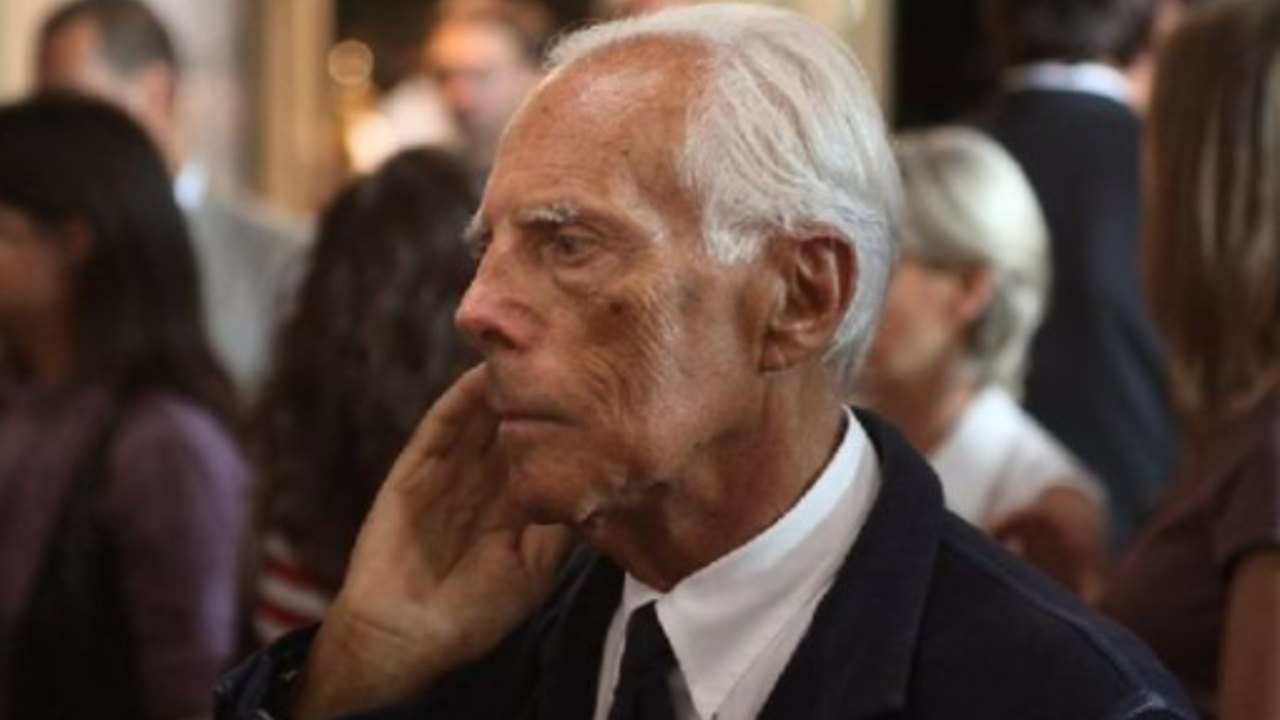 Giorgio Armani (foto web) 