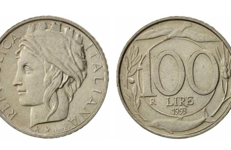 100 lire minerva soldi