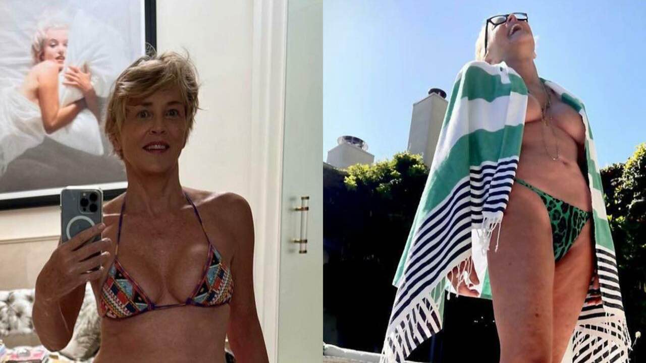 Sharon Stone perfetta a 64 anni