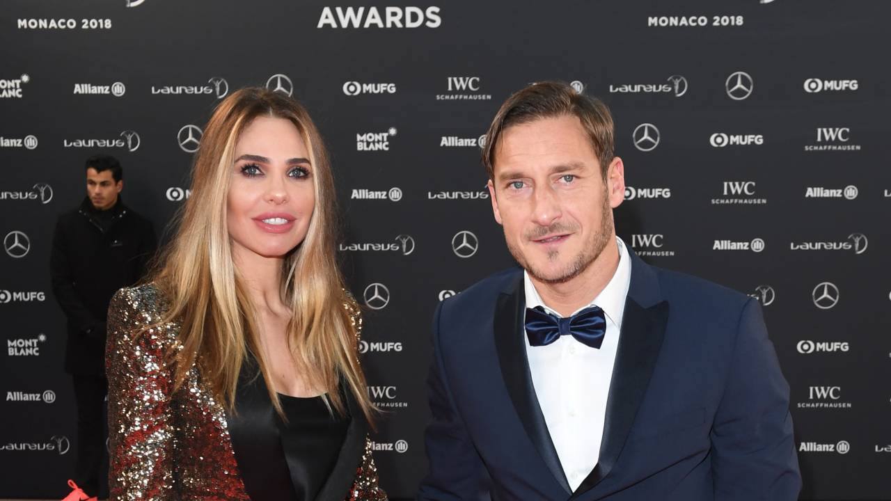 ilary blasi francesco totti coppia